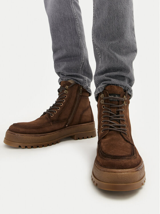 Pepe Jeans Outdoorová obuv Pepe Jeans PMS50250 Hnedá