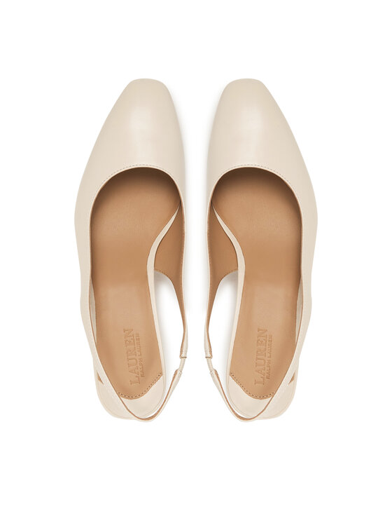 LAUREN RALPH LAUREN Czółenka LAUREN RALPH LAUREN 802P00096003 Écru