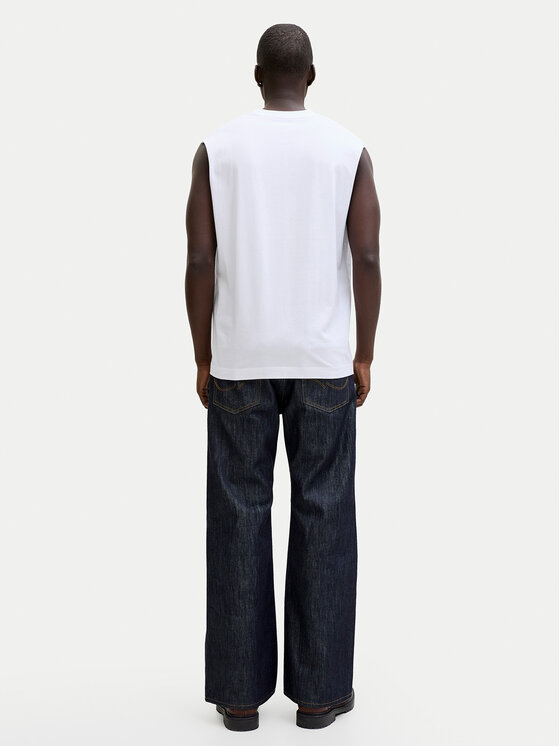 Jack & Jones Jack & Jones Camiseta sin mangas Norrebro Emb 12292009 Blanco Regular Fit
