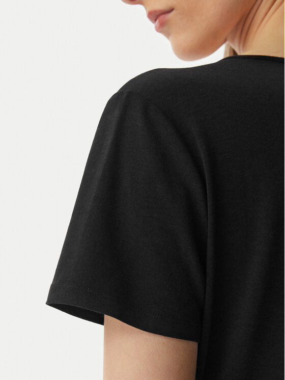 Liu Jo Sport Liu Jo Sport Camiseta TA6098 JS005 Negro Regular Fit