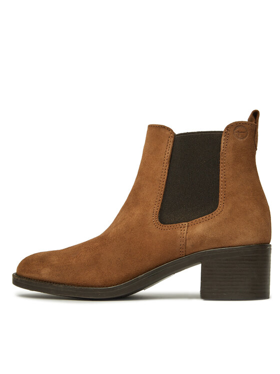 Tamaris Členková obuv s elastickým prvkom Tamaris 1-25026-41 Hnedá