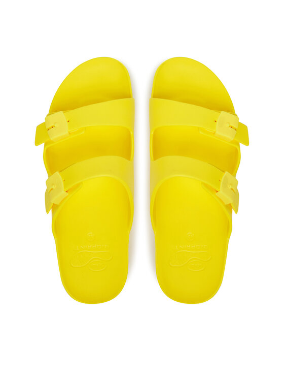 Scholl Šľapky Scholl Bahia Med MF26924 Žltá
