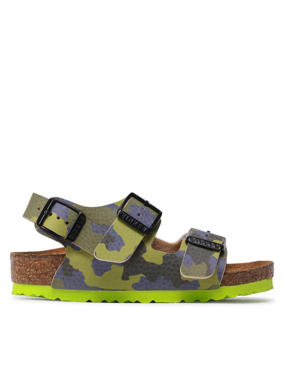 Birkenstock Босоніжки Birkenstock Milano Kinder 1022186 Зелений