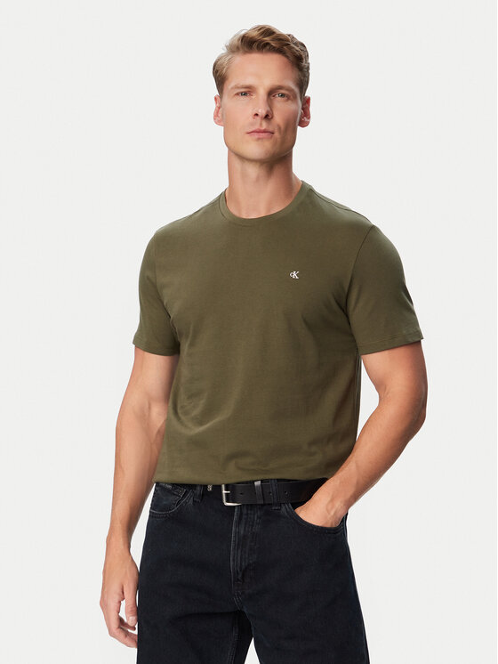 Calvin Klein Jeans Calvin Klein Jeans Camiseta LV14RD254G Caqui Regular Fit