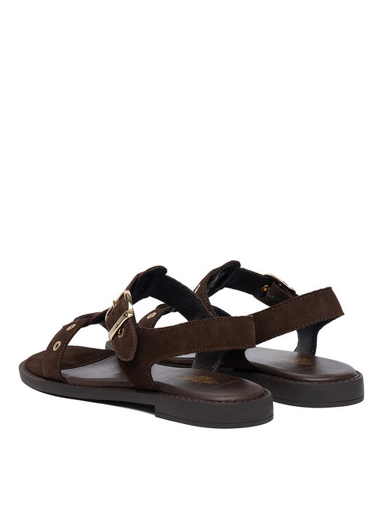 U.S. Polo Assn. Босоніжки U.S. Polo Assn. EO-ALYS001W/6S1 Темно-коричневий
