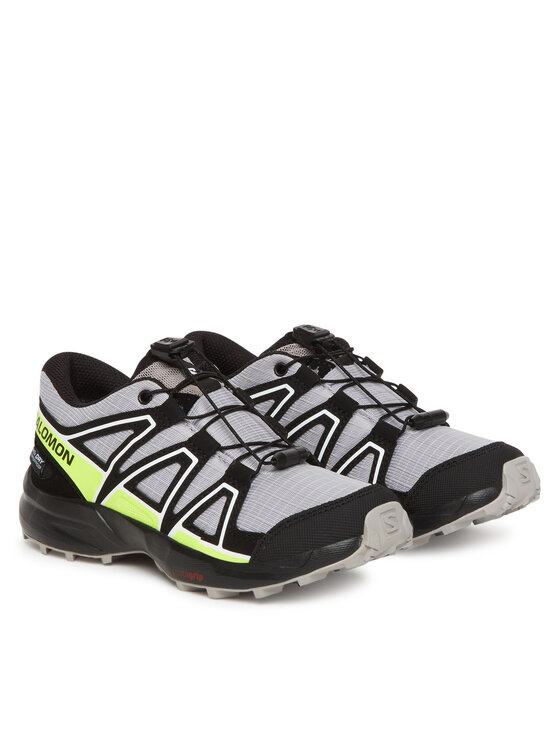 Salomon Trekingová obuv Salomon Speedcross Waterproof L47810200 Sivá