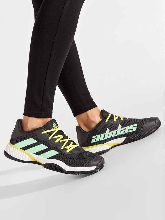 adidas Zapatillas de tenis adidas Barricade K Clay HR1028 Negro