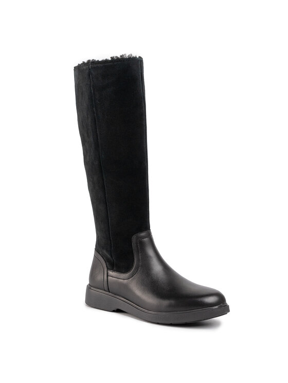 Clarks Botas altas Clarks Un Elda Hi 26145844 Negro