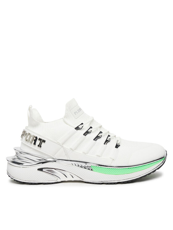 Plein Sport Sneakersy Plein Sport PADS USC0579 STE003N Biela