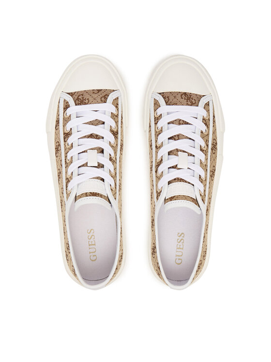 Guess Кеди Guess FLJCR2 FAL12 Коричневий