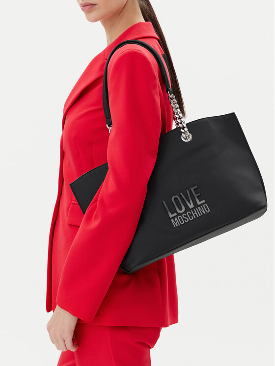 LOVE MOSCHINO Geantă LOVE MOSCHINO JC4257PP0MKD000B Negru