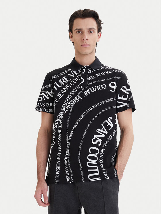 Versace Jeans Couture Versace Jeans Couture Polo 80GAG6R0 JS556 Negro Regular Fit