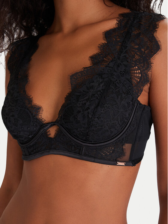 Hunkemöller Hunkemöller Sujetador con aros Zoe Up 303110 Negro