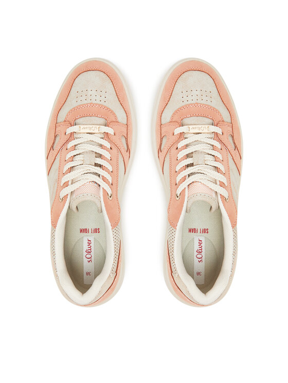 s.Oliver Sneakersy s.Oliver 5-23620-44 Ružová
