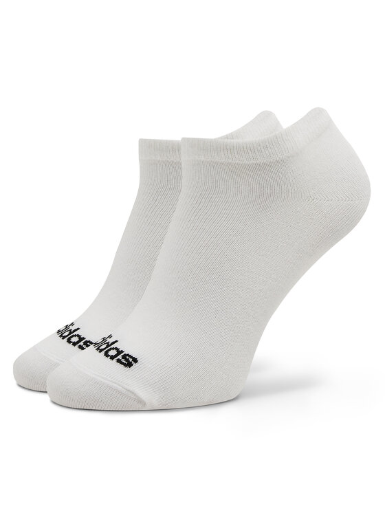 adidas Pēdiņas adidas Thin Linear Low-Cut Socks 3 Pairs HT3447 Balts