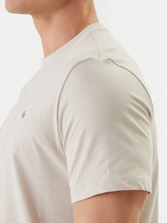 Calvin Klein Jeans Calvin Klein Jeans Camiseta LV04RC272G Écru Regular Fit
