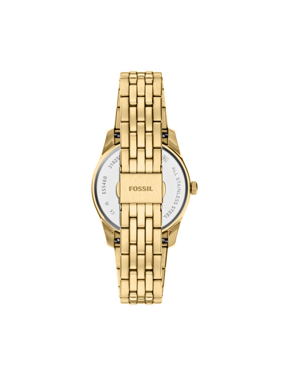 Fossil Годинник Fossil Scarlette ES5460 Золотий