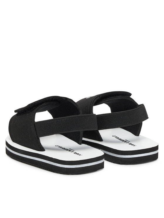 Karl Lagerfeld Kids Сандали Karl Lagerfeld Kids Z30384 M Черен