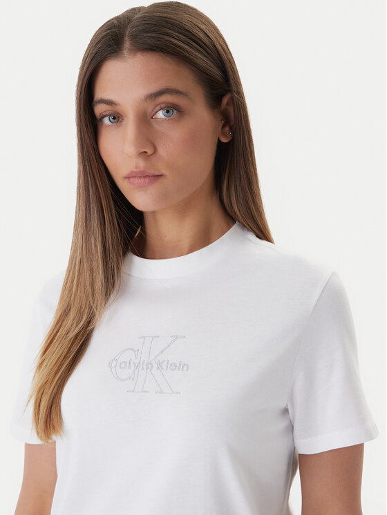 Calvin Klein Jeans Calvin Klein Jeans Camiseta LV047F831G Blanco Regular Fit