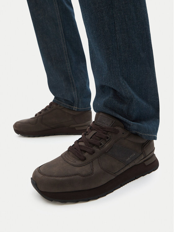 Nautica Sneakersy Nautica CEO-BURTON-01 Tmavě hnědá