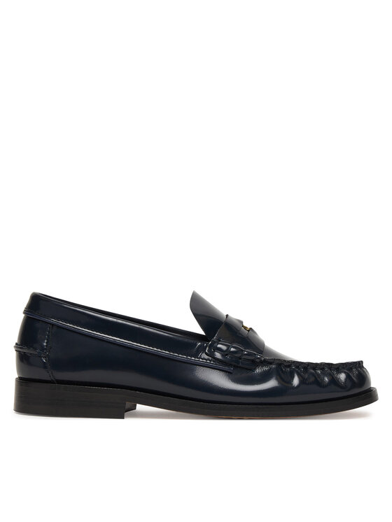 Tommy Hilfiger Mokasini Tommy Hilfiger Hilfiger Penny Abrasivato FW0FW09323 Mornarsko modra