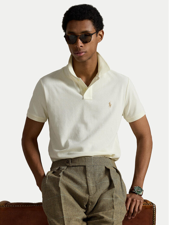 Polo Ralph Lauren Polo Ralph Lauren Polo 710534735420 Écru Regular Fit