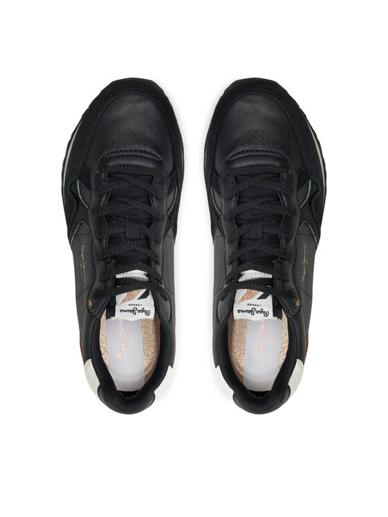 Pepe Jeans Сникърси Pepe Jeans PLS40026 Черен