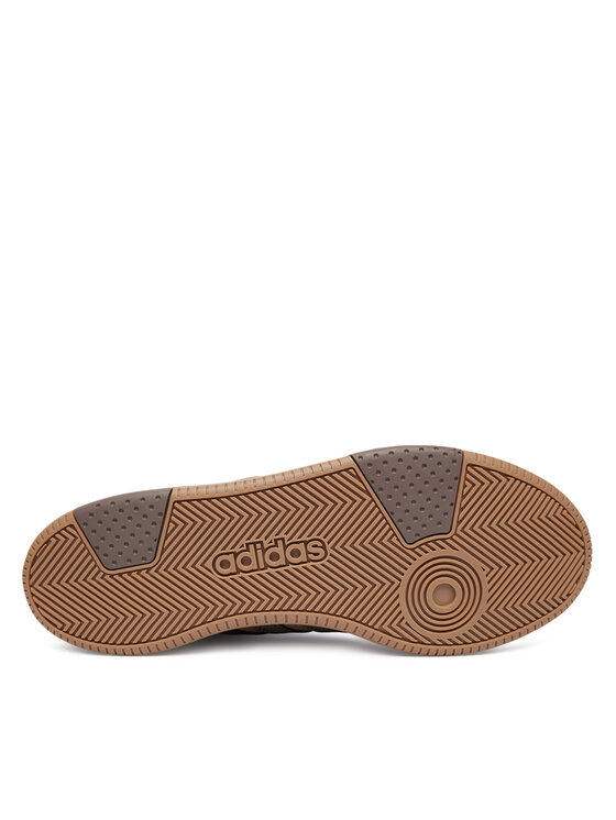 adidas Sneakersy adidas Hoops Mid Classic KI7495 Brązowy jasny