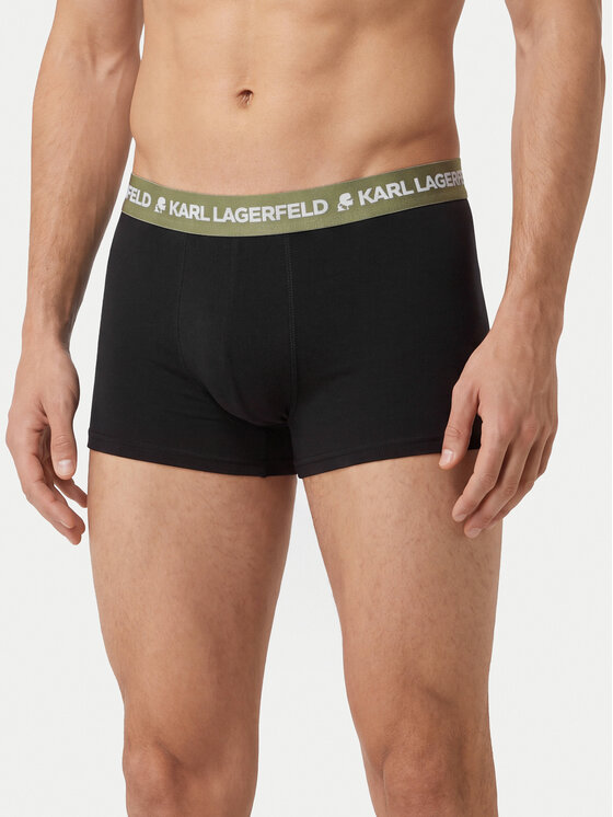 KARL LAGERFELD KARL LAGERFELD Conjunto de calzoncillos boxer B1M47030 Negro