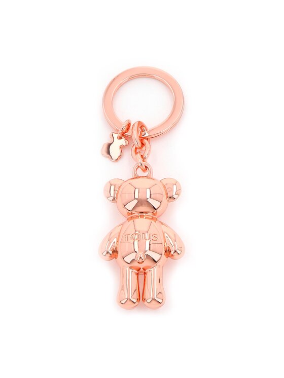TOUS Брелок TOUS Llavero Oso Teddy Bear 2001594313 Рожеве золото