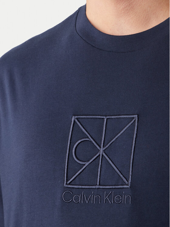Calvin Klein Calvin Klein Camiseta Emblem Graphic LV14RF817G Azul marino Regular Fit