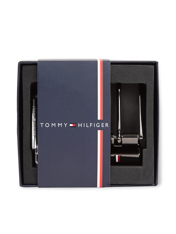 Tommy Hilfiger Ζώνη Ανδρική Tommy Hilfiger AM0AM11618 Μαύρο