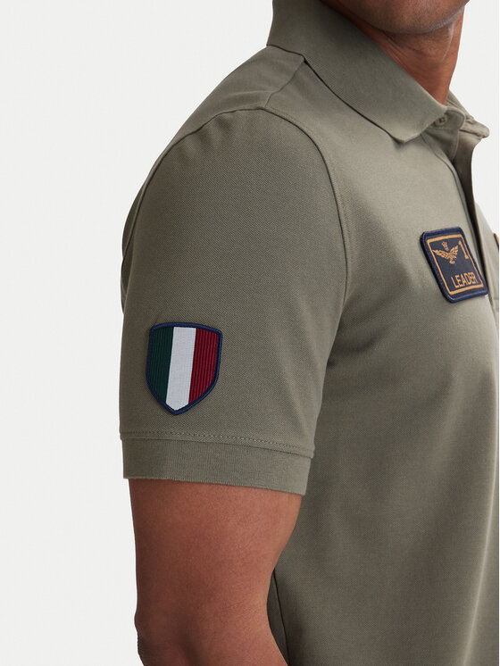 Aeronautica Militare Aeronautica Militare Polo 261PO1927UP00191 Verde Regular Fit