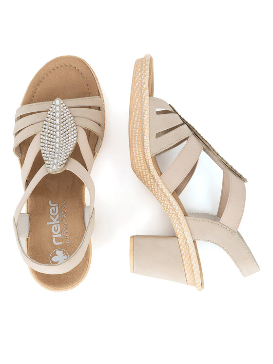 Rieker Sandale Rieker 66526-60 Bej