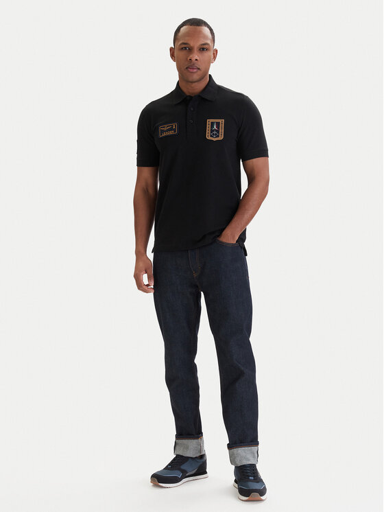 Aeronautica Militare Aeronautica Militare Polo 261PO1927UP00191 Negro Regular Fit