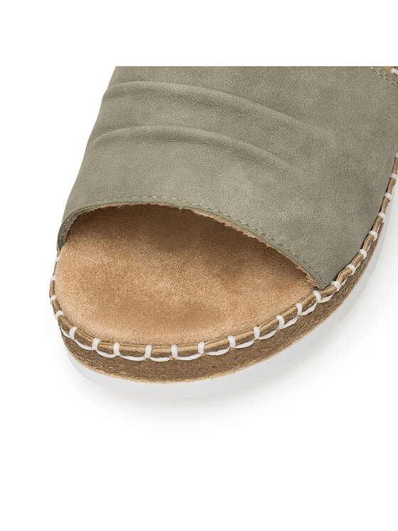 Rieker Sandales Rieker V1261-52 Zaļš