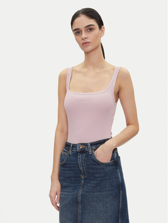Lee Lee Felső Square 112363644 Lila Slim Fit
