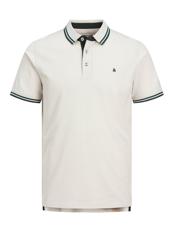 Jack & Jones Jack & Jones Поло Paulos 12136668 Бежевий Slim Fit