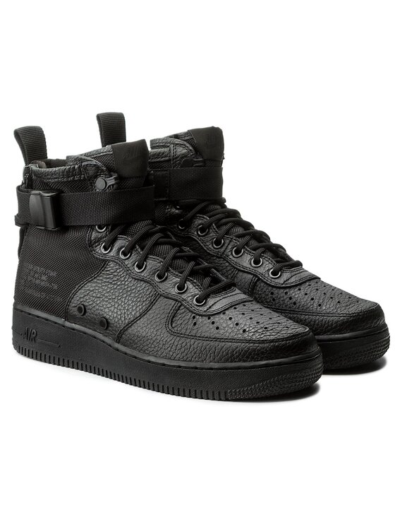 Sneakers Nike Sf Af1 Mid 917753 005 Nero | Escarpe.it