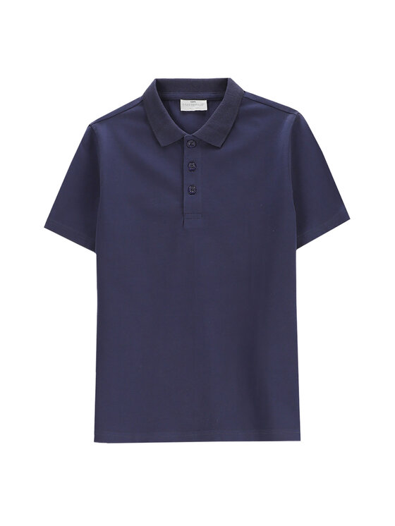 Coccodrillo Coccodrillo Polo WC5143601VBB Tamnoplava Regular Fit
