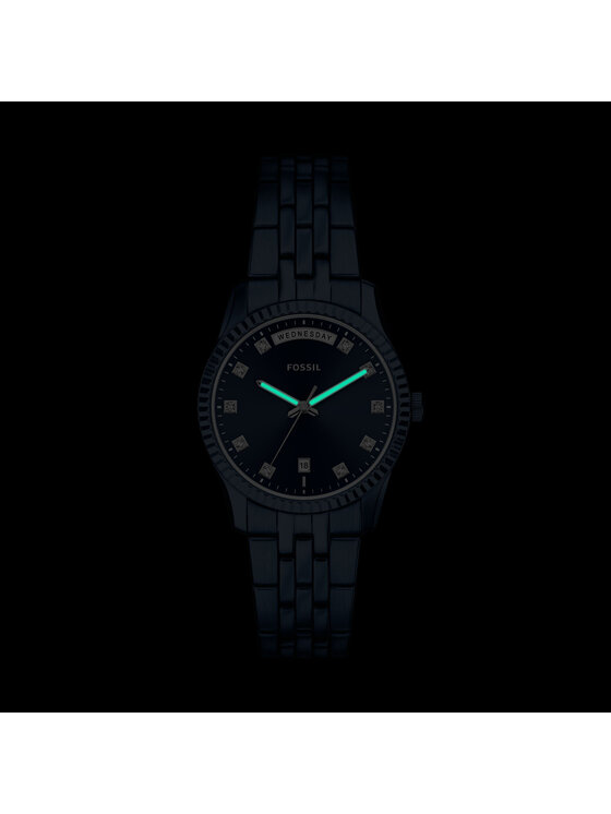 Fossil Годинник Fossil Scarlette ES5476 Cиній