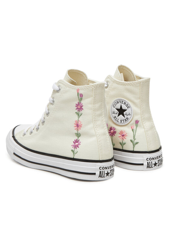 Converse Plátenky Converse Chuck Taylor All Star Florals A11774C Écru