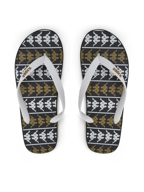 Kappa В'єтнамки Kappa 371D2UW White - Black - Green Military Кольоровий