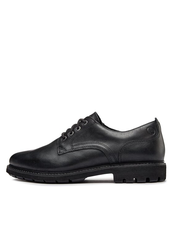 Clarks Pantofi Clarks Batcombe Tie 261734347 Negru
