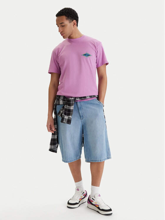 Quiksilver Quiksilver Camiseta EQYZT08046 Violeta Regular Fit