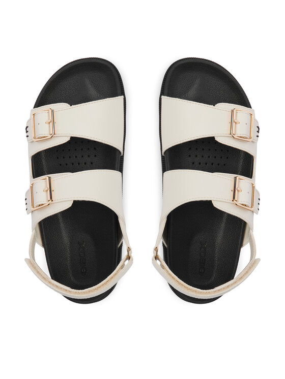 Geox Sandále Geox J Sandal Foammentera J65P0A 000BC C1058 D Écru