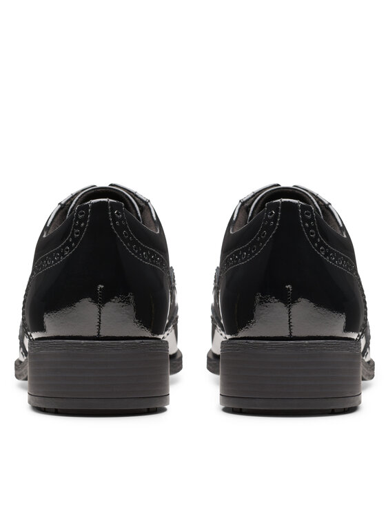 Clarks Оксфорди Clarks Havisham Oak 26178710 Чорний