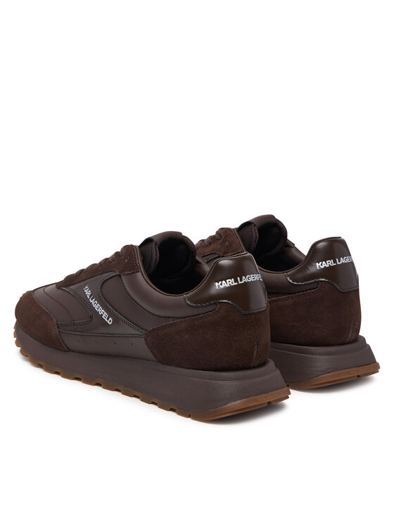 KARL LAGERFELD Sneakers KARL LAGERFELD Kairo KL51117 Maro închis