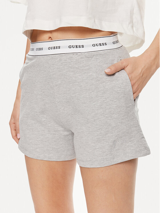 Guess Guess Σορτς πιτζάμας O4GD02 KBS91 Γκρι Loose Fit