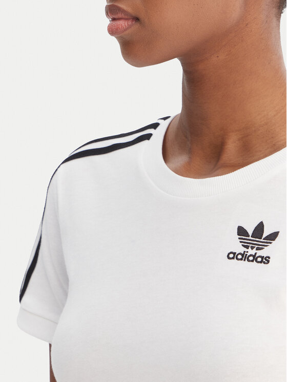 adidas adidas Футболка adicolor Classics 3-Stripes GN2913 Білий Regular Fit